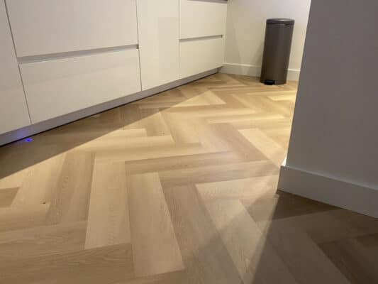 Visgraat Plak PVC Vloer Woonkamer