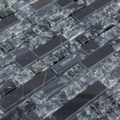 Alternative view of Glas- en Natuursteenmozaiek - Marmer Night Craquele