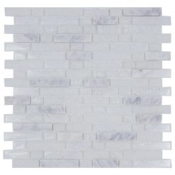 Glas- en Natuursteenmozaiek - Marmer Snow Craquele