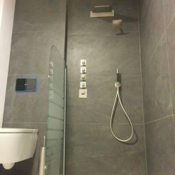 Leisteenlook Tegels Betonlook Tegels Douche