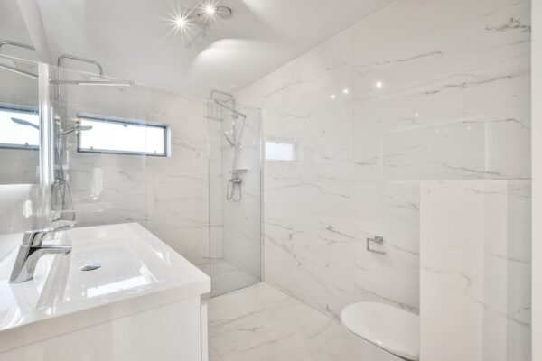 Mat Marmerlook Tegels Badkamer