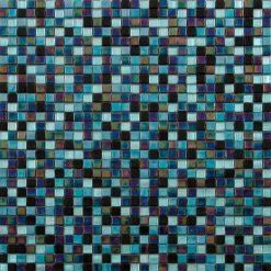 Glasmozaïek - Atlantic Blauw Parelmoer 10x10