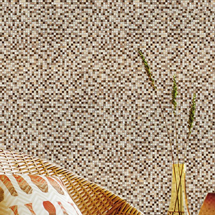 Glas- en Natuursteenmozaïek - Beige Leisteen 15x15