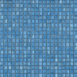 Glasmozaïek - Blauwe Gloed 15x15