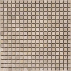 Natuursteenmozaïek - Cappuccino 15x15