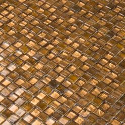 Alternative view of Glasmozaïek - Cognac Goud 10x10