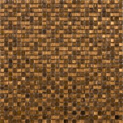 Glasmozaïek - Cognac Goud 10x10