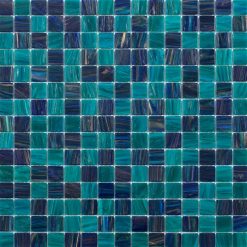 Glasmozaïek - Elite Abyss Blauw Mix 20x20