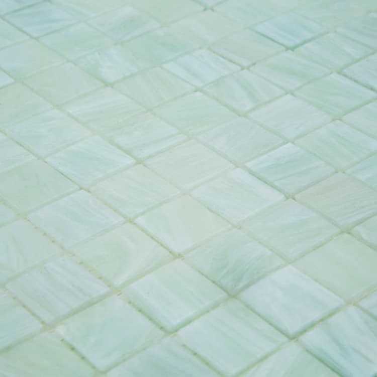 Glasmozaïek - Elite Celadon Blauw Groen 20x20