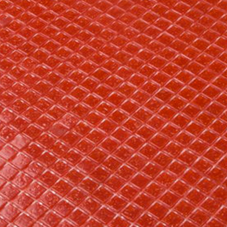 Glasmozaïek - Elite Gelakt Rood 10x10
