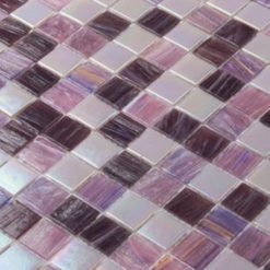 Alternative view of Glasmozaïek - Elite Crocus Paars Parel 20x20