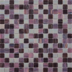 Glasmozaïek - Elite Crocus Paars Parel 20x20