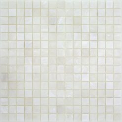 Glasmozaïek - Elite Krijt Parel Wit 20x20