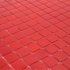 Alternative view of Glasmozaïek - Elite Gelakt Tropisch Rood 20x20