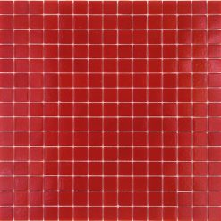 Glasmozaïek - Elite Gelakt Tropisch Rood 20x20