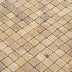Alternative view of Natuursteenmozaïek - Honing Beige Onyx 15x15