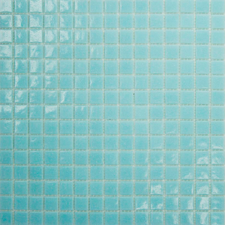 Glasmozaïek - Glas Baby Blauw Spikkel 20x20