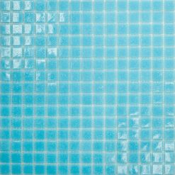 Glasmozaïek - Glas Azuur Blauw Spikkel 20x20
