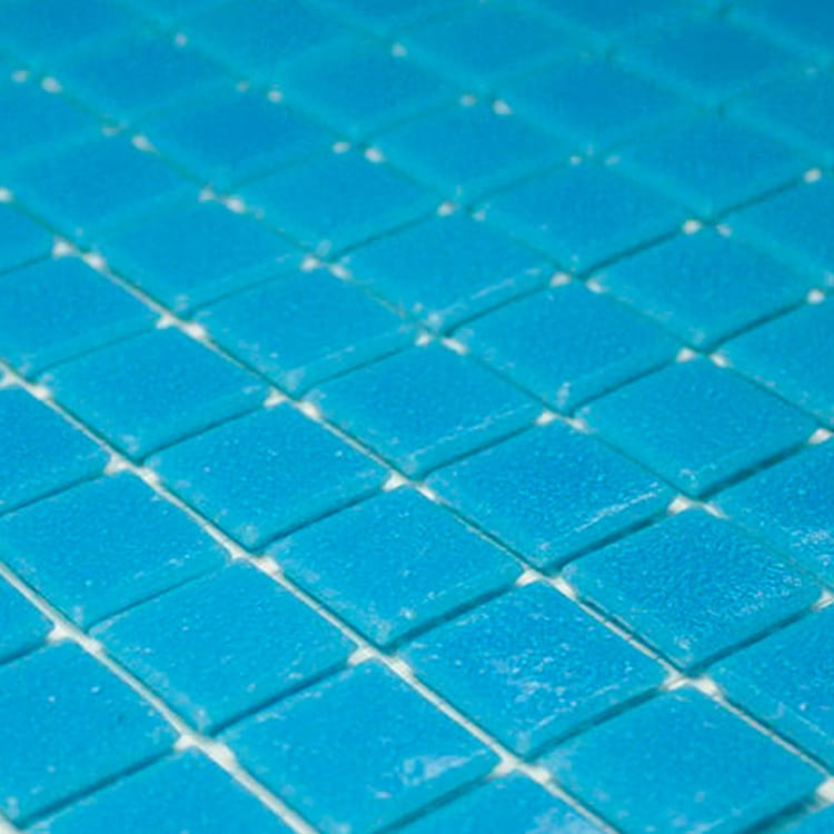 Glasmozaïek - Glas Licht Blauw Spikkel 20x20