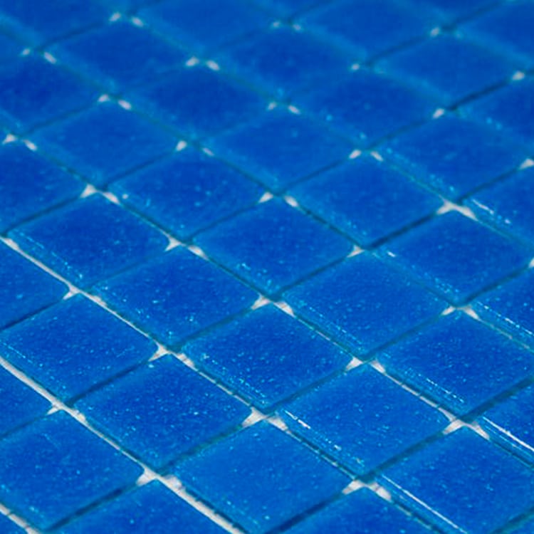 Glasmozaïek - Glas Zee Blauw Spikkel 20x20
