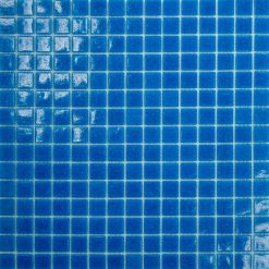 Glasmozaïek - Glas Zee Blauw Spikkel 20x20