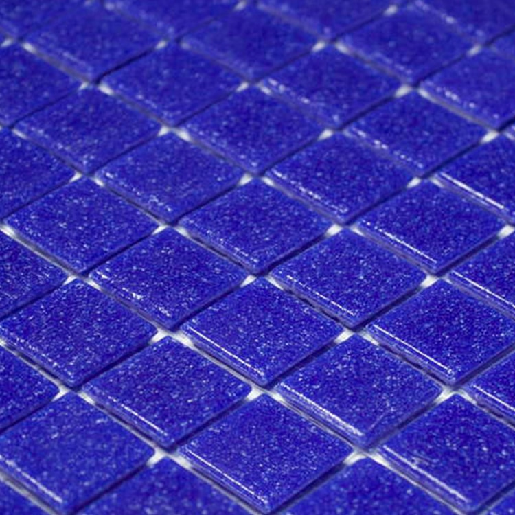 Glasmozaïek - Glas Donkerblauw Spikkel 20x20