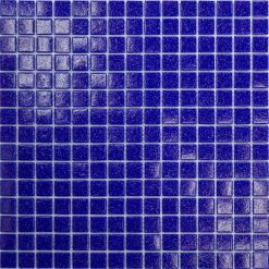 Glasmozaïek - Glas Donkerblauw Spikkel 20x20