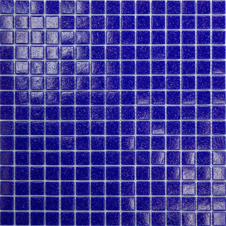 Glasmozaïek - Glas Donkerblauw Spikkel 20x20