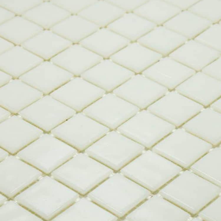 Glasmozaïek - Glas Wit 20x20