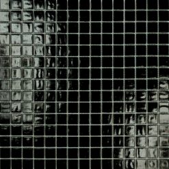 Glasmozaïek - Glas Zwart 20x20