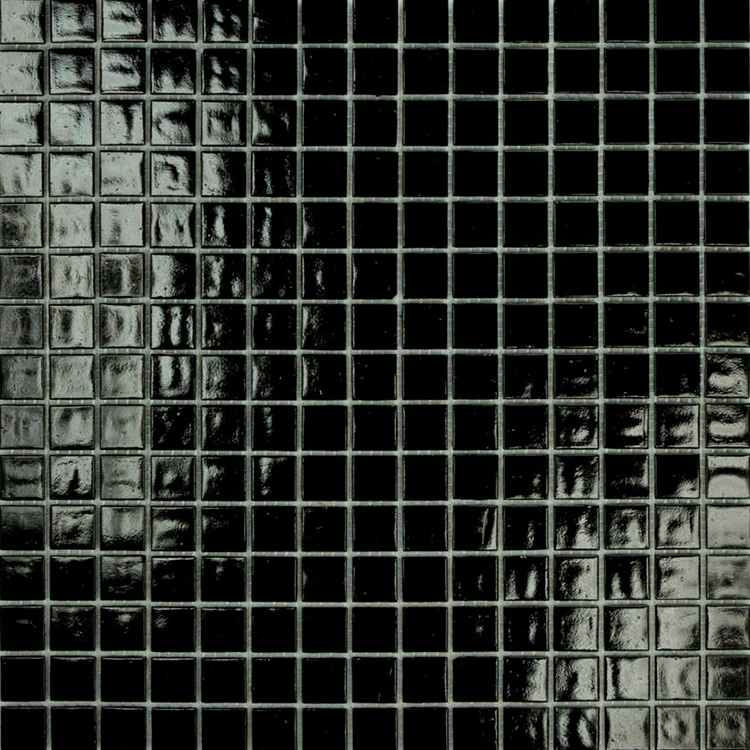 Glasmozaïek - Glas Zwart 20x20