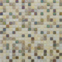 Glasmozaïek - Creme Parel 15x15
