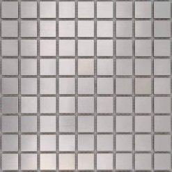 Metaalmozaïek - RVS Metaal Vierkant 25x25
