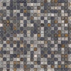 Natuursteenmozaïek - Multicolor Mini 13x13 mm