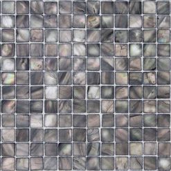 Parelmoer Mozaïek - Parel Donker 20x20 mm