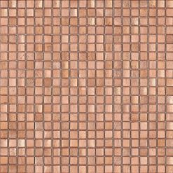 Glasmozaïek - Rosé Goud 15x15