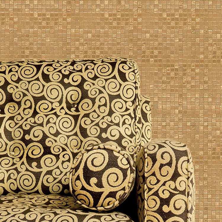 Natuursteenmozaïek - Goud Steen 15x15