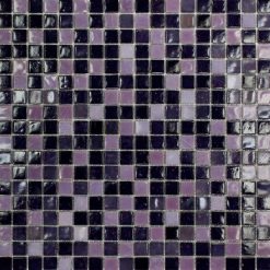 Glasmozaïek - Iridium Violet Mix 15x15