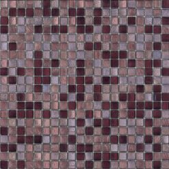 Glasmozaïek - Violux Paars Mix 32,7x32,7