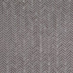 Glasmozaïek - Visgraat Mini Grijs 5x20