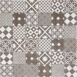 Glasmozaïek - Zand Cement Portugese Print 48x48
