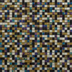 Glasmozaïek - Oxide Goud Parel Mix 10x10 mm