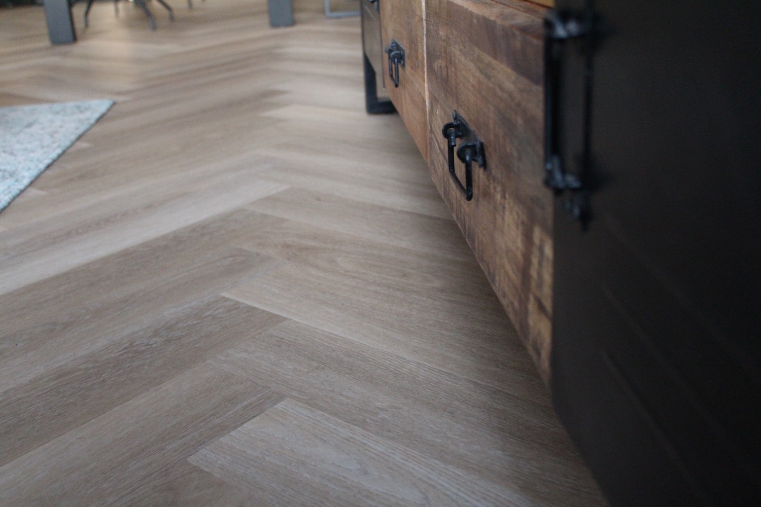 Visgraat PVC Woonkamer
