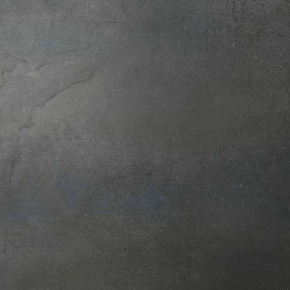 Metallook Tegel 60×60 Tijdloos Donkerbruin Industrial Grafito