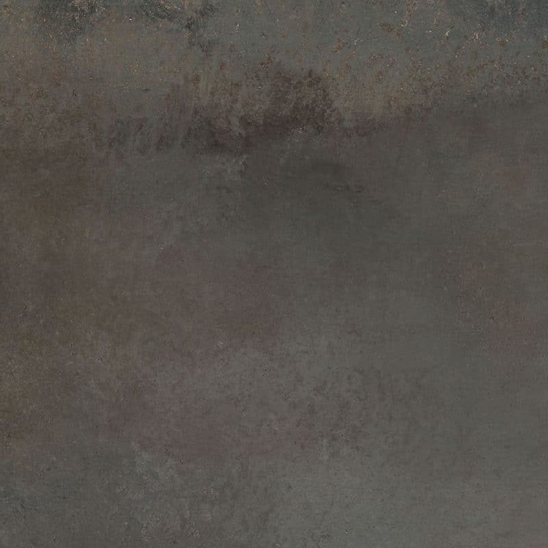 Metallook Tegel 60×60 Tijdloos Donkerbruin Industrial Grafito