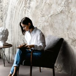 Marmerlook Tegel Slabs 260x120 - TR-BLA Marble Grijs Bruin Hoogglans Sfeer