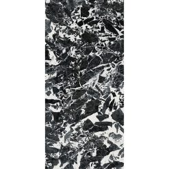Marmerlook Tegel Slabs 260x120 - TR-GRA Marble Zwart Wit Hoogglans