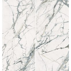 Marmerlook Tegel Slabs 260x120 - TR-INV Marble Wit Hoogglans Variatie