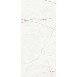 Marmerlook Tegel Slabs 260x120 - TR-STA Marble Wit Hoogglans