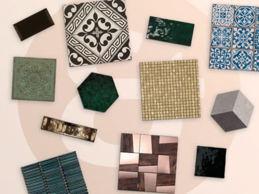 Decortegels soorten